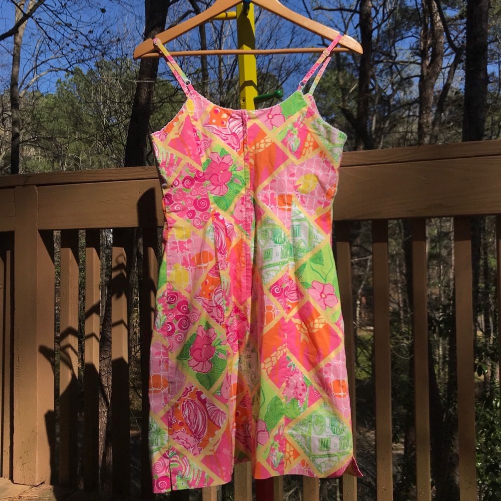 Pristine Lilly Pulitzer Patchwork Dress - image 3